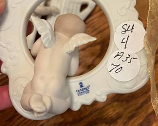 A35 - $70. Lladro Christmas Ornaments Set of 4. 4.5" tall