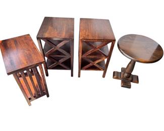 Four Side Tables Including An Ethan Allen
