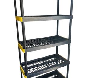 Black Heavy Duty Plastic Storage Unit 
