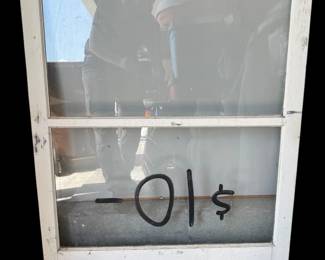 Single Pane Wood Window