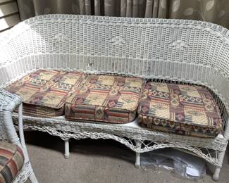 Wicker Sofa