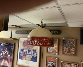 Coors Hanging Light