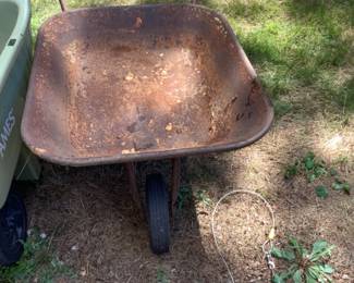 Metal Wheel Barrow