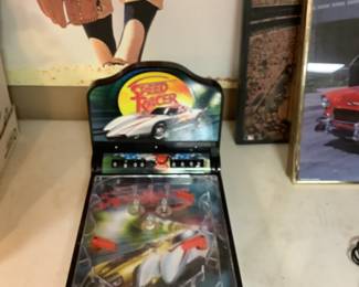 Red Racer Pin Ball Game