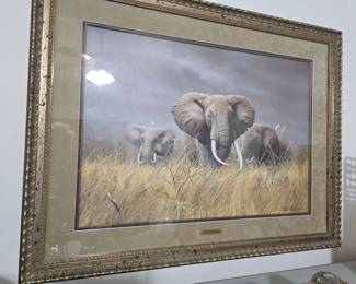 Charles Frace "Power of the Serengeti" #612/1500 double signed