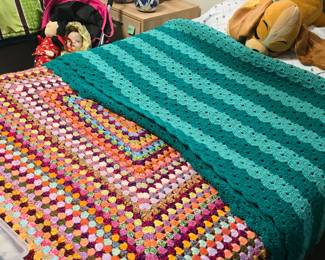 Hand-crochet Afghans