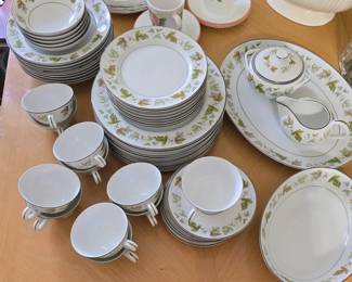 Harmony House Fine China - Saxony Pattern