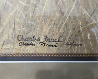 Charles Frace "Power of the Serengeti" #612/1500 double signed