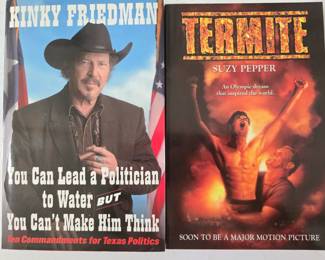 Kinky Friedman and Termite Watkins... two local personalities with a story to tell!