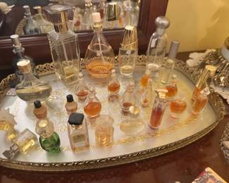 vintage perfume bottles