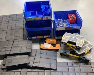 Assorted Tool Organization Interlocking Floor Covering