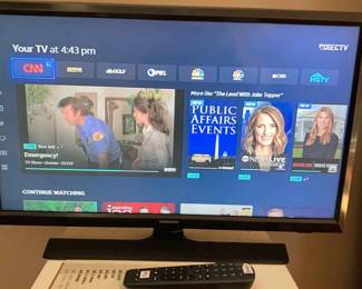 Samsung 24 TV With Remote