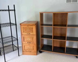 File Cabinet And Shelving