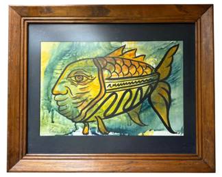 Vlad Pronkin Surrealism Fish Art
