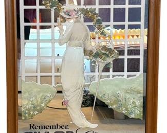 Taylor Champagne Mirrored Wall Art