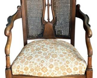 Vintage Cane Back Chair