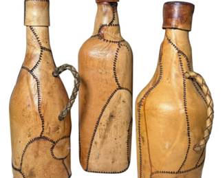 Leather Covered Bottles