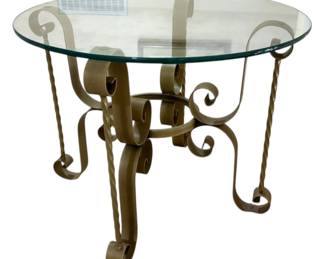 Glass Occasional Table