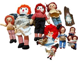Raggedy Ann and Andy Collectible Dolls