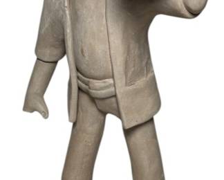SIGNED Clay Sculpture