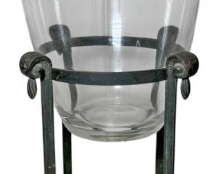 Asian Style Vase and Stand