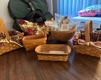 Longaberger baskets & liners