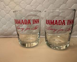 Ramada Inn glasses