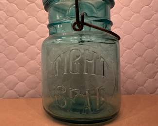 Blue Tight Seal jar