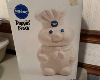 Poppin' Fresh cookie jar