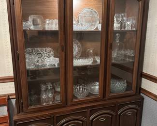 Lighted China cabinet