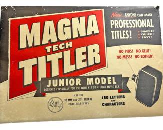 Vintage MagnaTech Titler