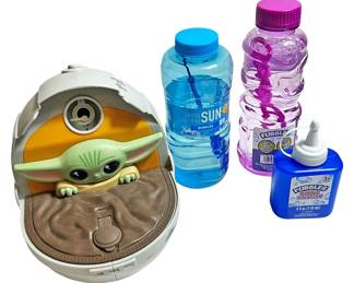 Star Wars Baby Yoda Bubble Machine