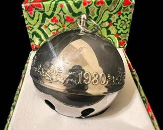 Vintage Wallace Silversmith 1980 Bell