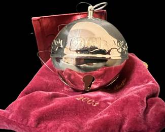 Wallace Silversmith 2003 Silver Bell