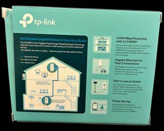 TPLink AV2000 Powerline Adapter Kit