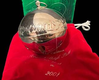 Wallace Silversmith 2001 Silver Bell