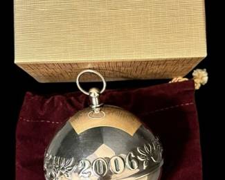 Wallace Silversmith 2006 Silver Bell