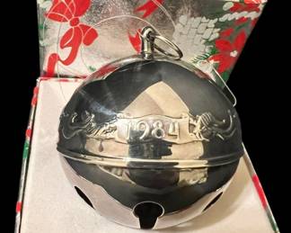 Vintage Wallace Silversmith 1984 Bell
