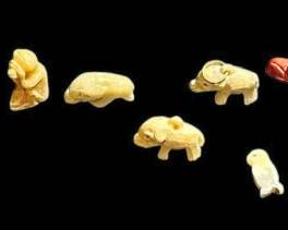 Stone Koala Pendant Handcrafted animals