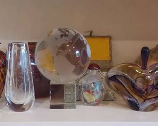 Art Glass Featuring Waterford And Orrefors 