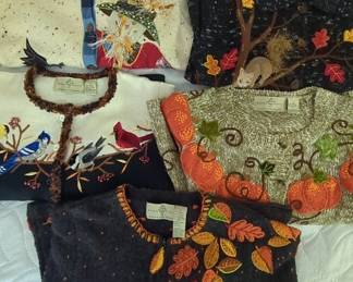 Vintage Design Options By Philip And Jane Gordon Fall Halloween Sweaters 