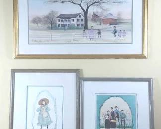  Homestead Memories By P. Buckley Moss Prints