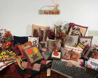 Fall Decor Folk Style