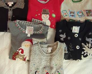 Vintage Christmas Sweaters By Christopher Banks 6 Two Limited Edition 
