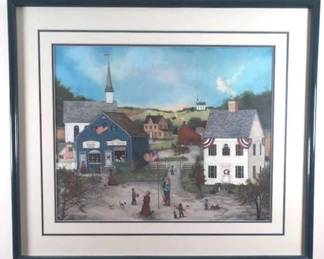  Celebrating the Fourth by Linda Nelson Stocks FramedPrint