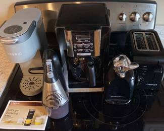 Keuric, Mr Coffee, Cuisnart , And Hamilton Beach