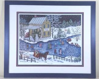 Joan Boyer Kopp Millers Mill Framed Print 