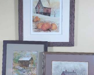 P. Buckley Moss Harvest Morn And Other Prints