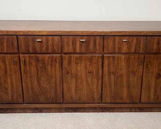 Polished Wooden Credenza 