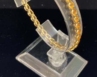 Citrine Bracelet in 14K Yellow Gold